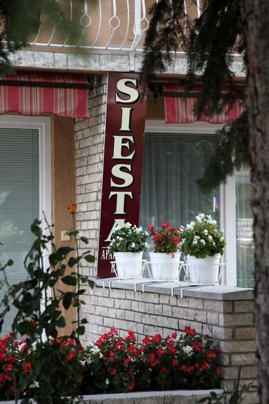 Siesta Apartmanház Balatonfüred Exterior foto