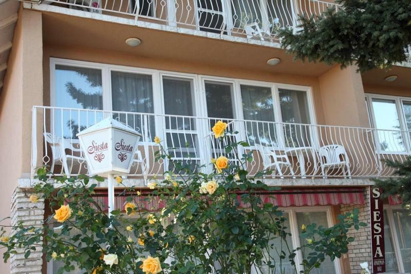 Siesta Apartmanház Balatonfüred Exterior foto